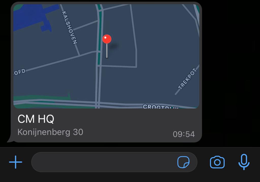 Location message