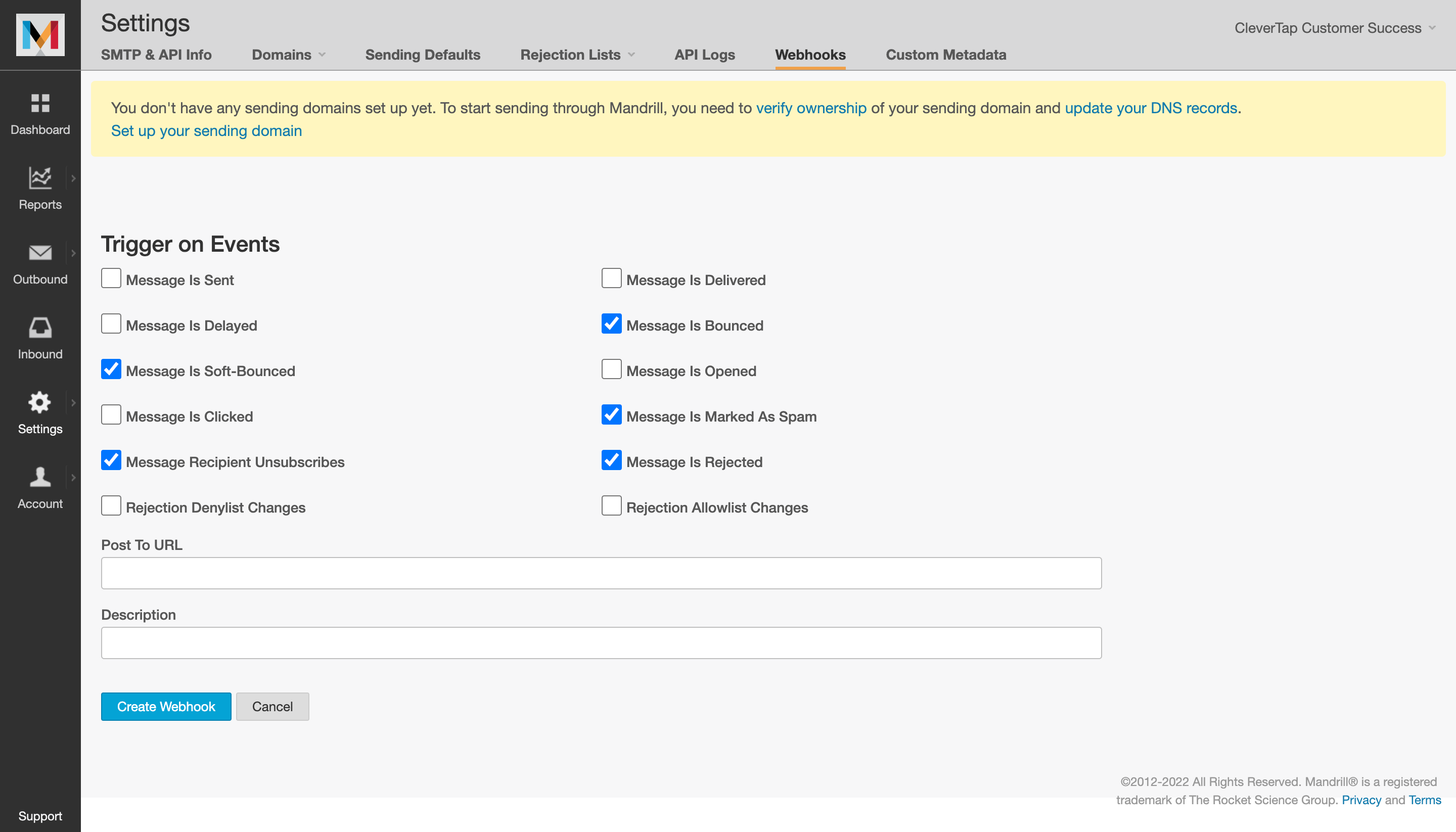Create a Webhook 2880