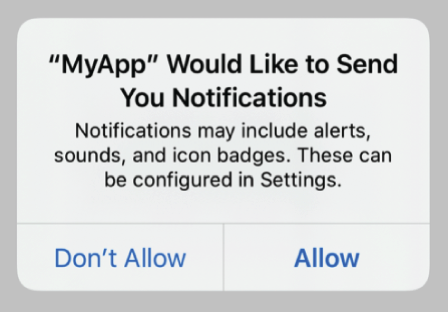 Push Notification Pop Up in iOS 448